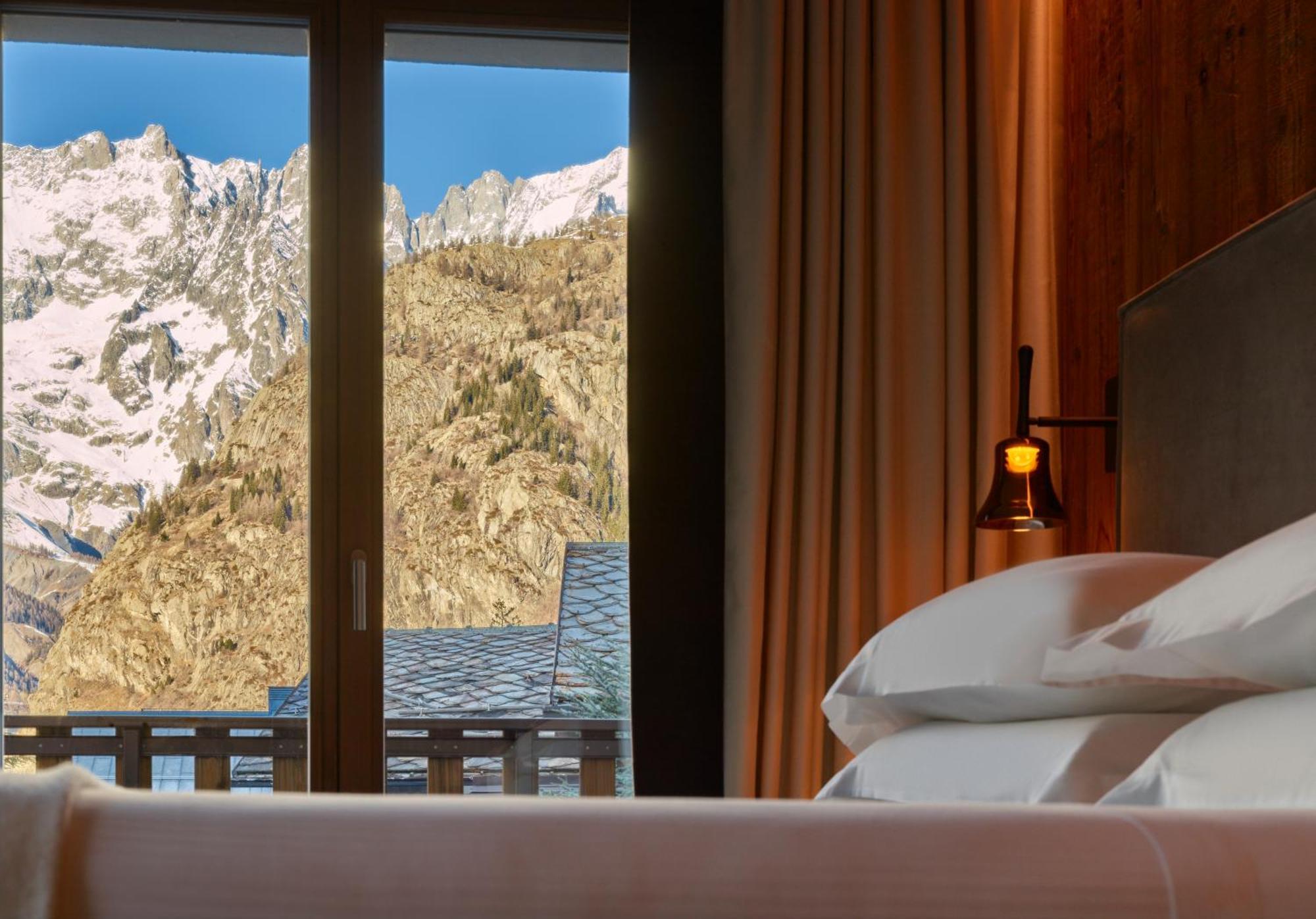 Le Massif Hotel & Lodge Courmayeur The Leading Hotels Of The World Exteriér fotografie
