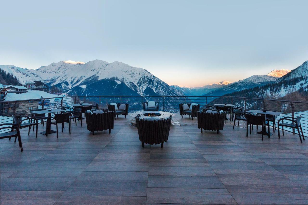 Le Massif Hotel & Lodge Courmayeur The Leading Hotels Of The World Exteriér fotografie