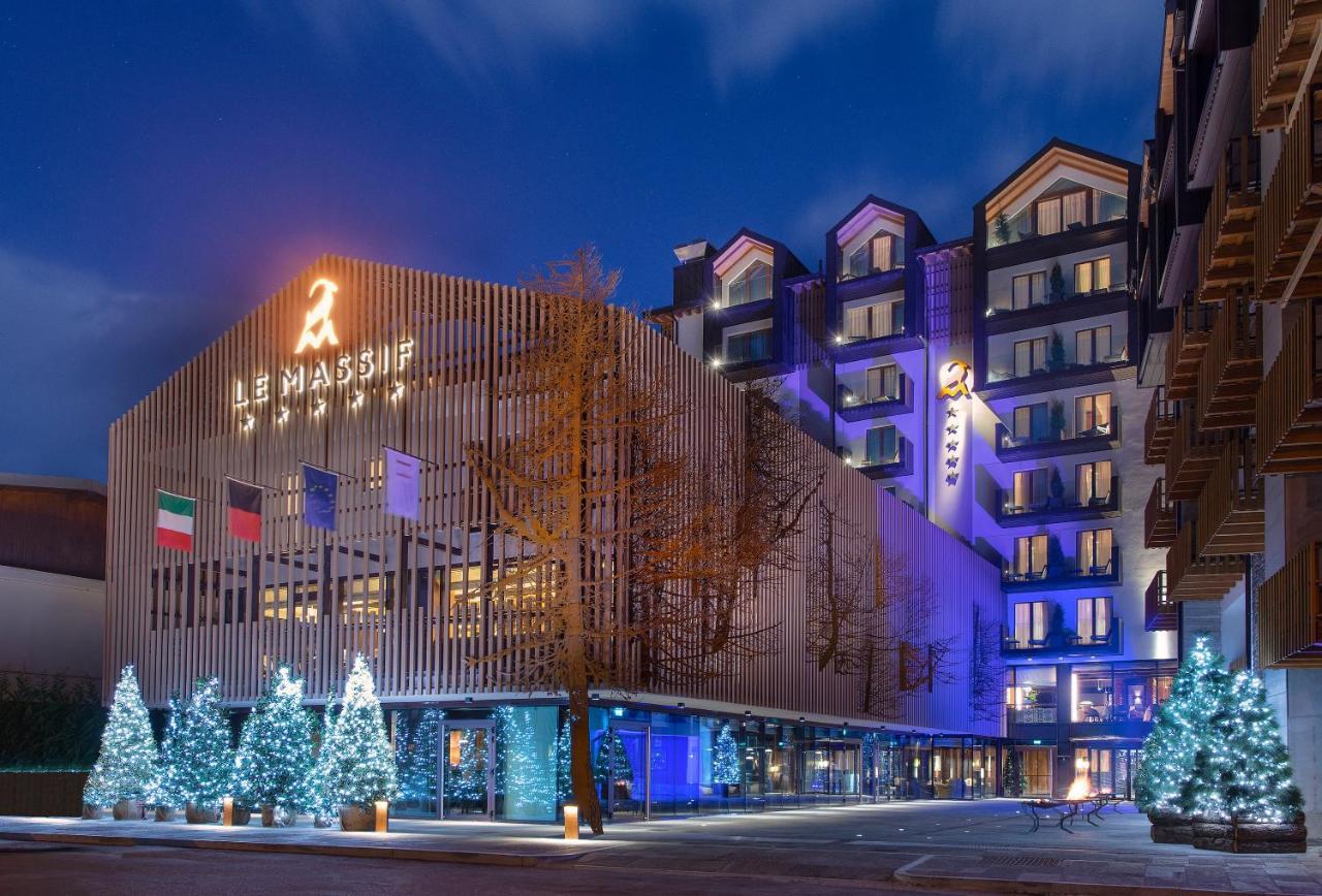 Le Massif Hotel & Lodge Courmayeur The Leading Hotels Of The World Exteriér fotografie