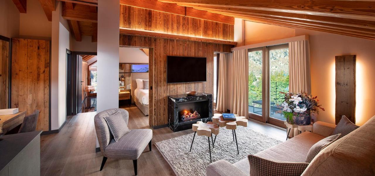 Le Massif Hotel & Lodge Courmayeur The Leading Hotels Of The World Exteriér fotografie